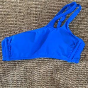 Blue bikini top from target